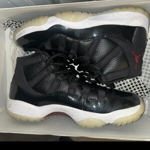 Jordan Black and White Sneakers